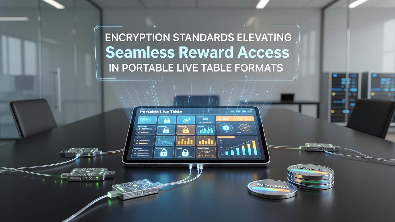 Mobile live table interface showing encrypted reward access on a smartphone screen