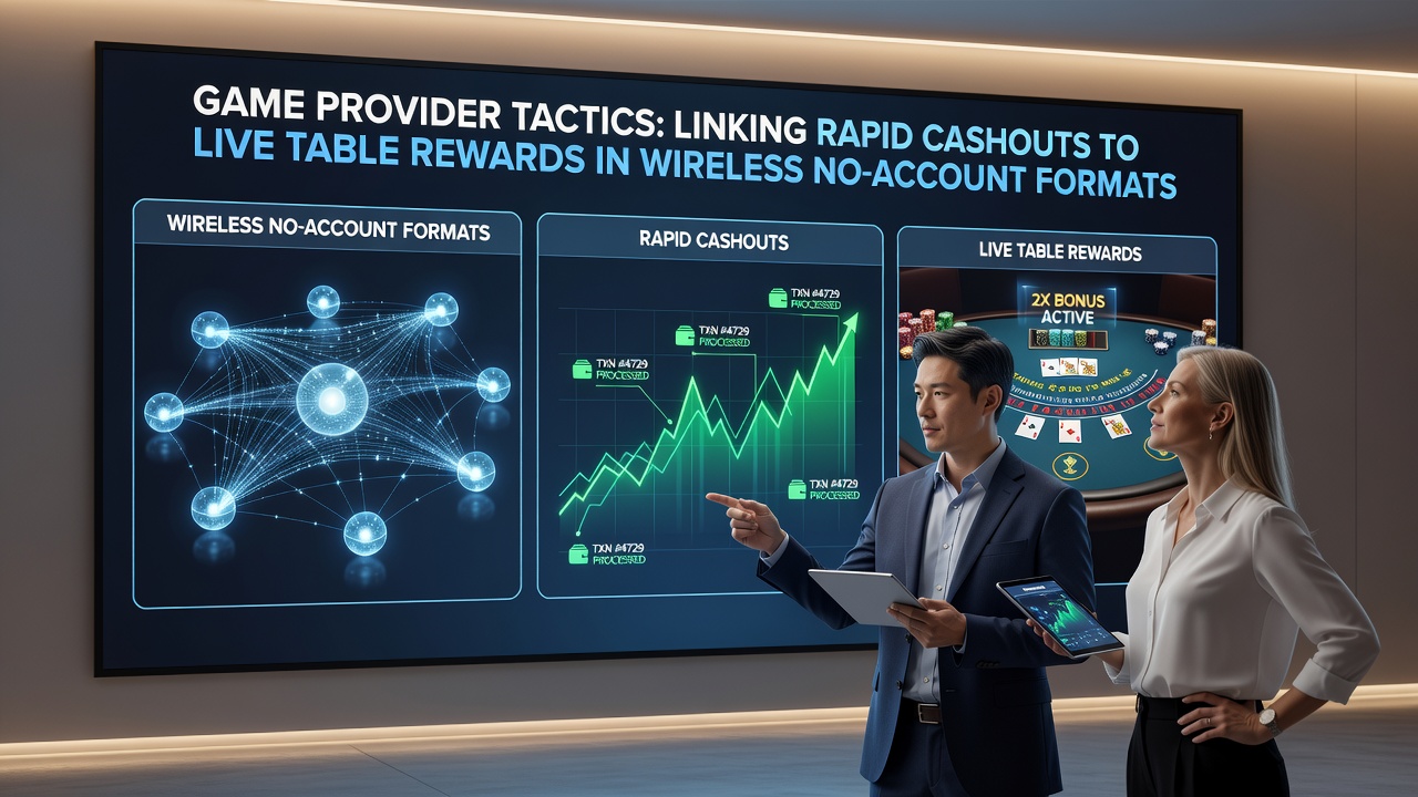 Live dealer table interface on a wireless device with reward notification overlay during no-account play